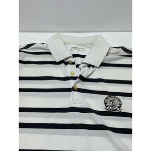 Nike Golf Polo Course Logo White‎ Size Large
